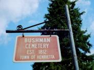Bushman Cemetery Sign
