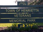 Veterans Memorial Park Welcome Sign
