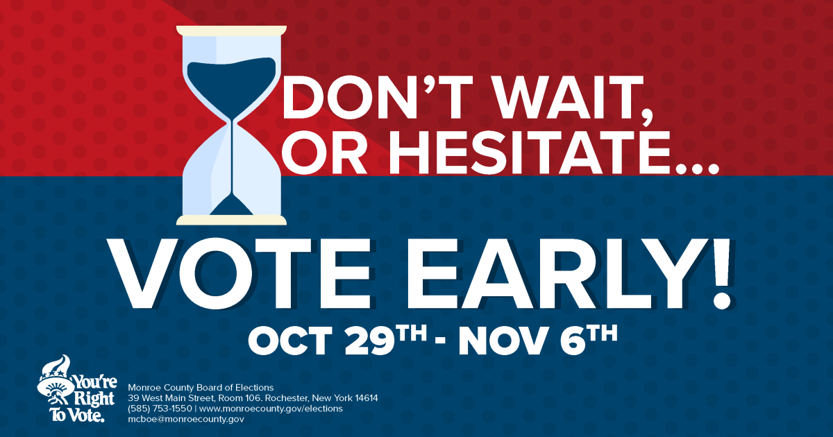Early Voting Don't Wait