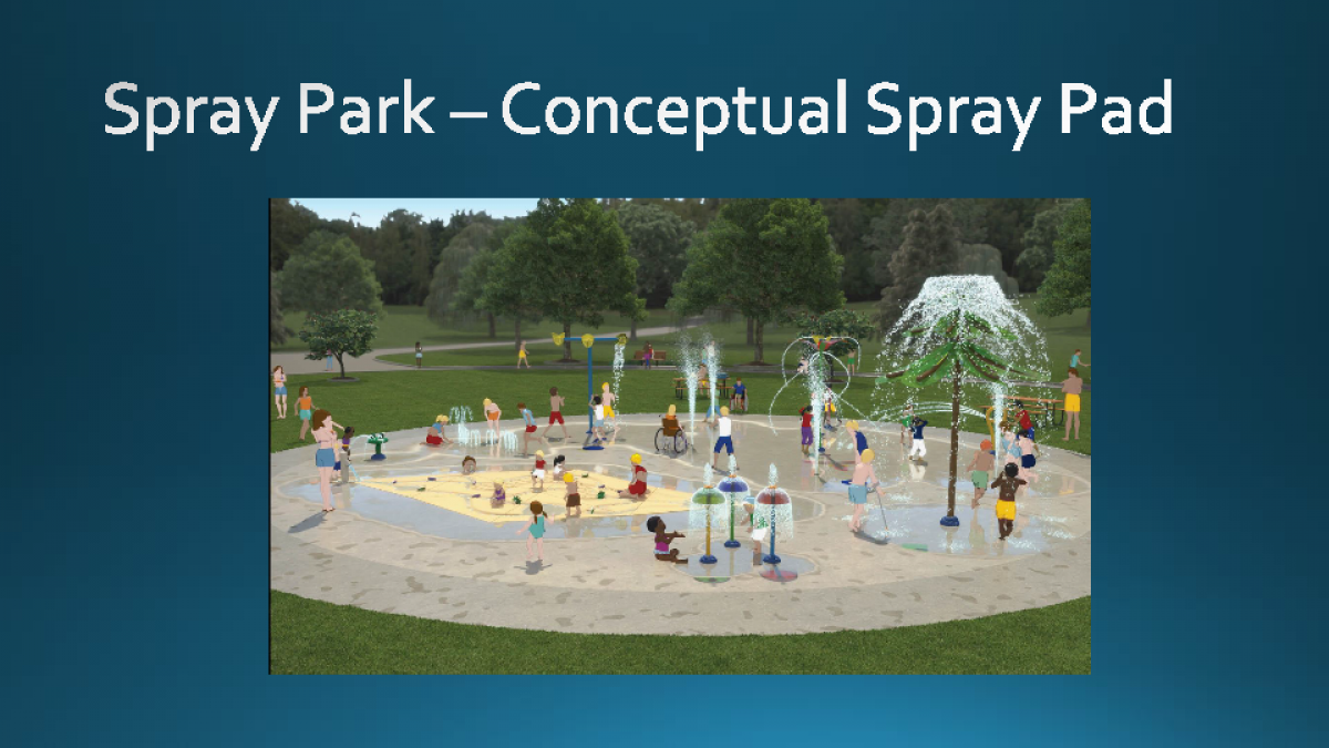 Spray Park - Conceptual Spray Pad
