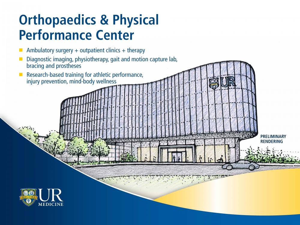 University Of Rochester Plans 240 Million Orthopaedics Campus To
